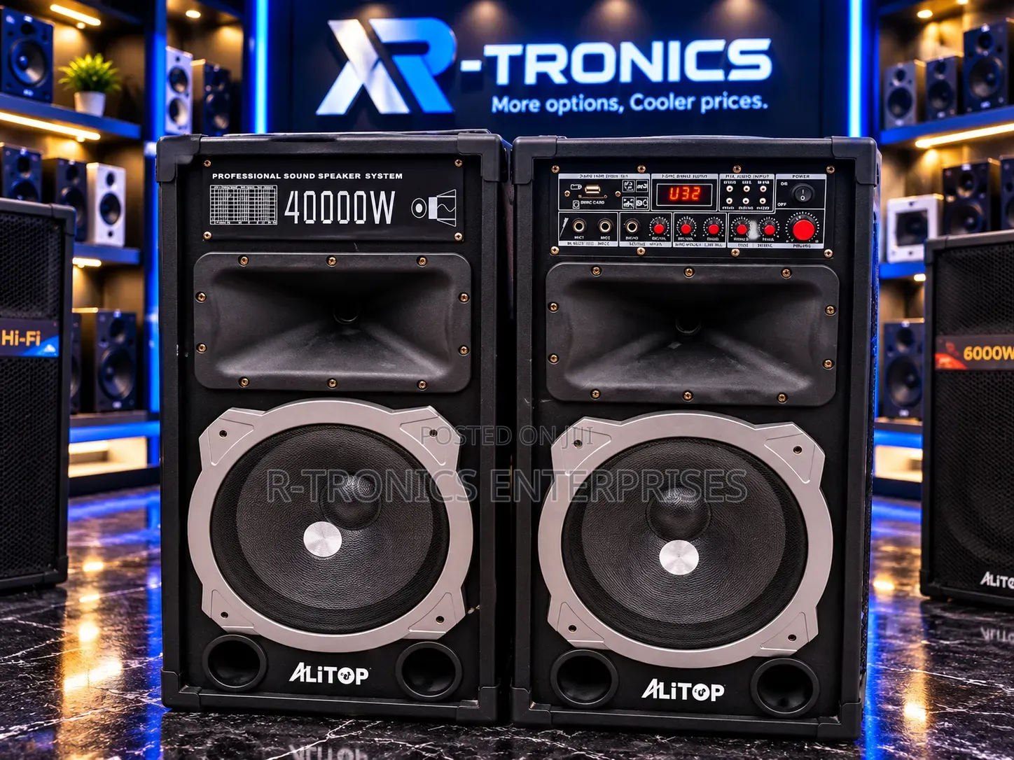 ALITOP Professional Sound Speaker System