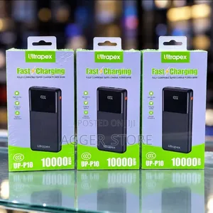 Ultrapex UP-P10 Fast-Charging Portable Power Bank With a 10,000mAh