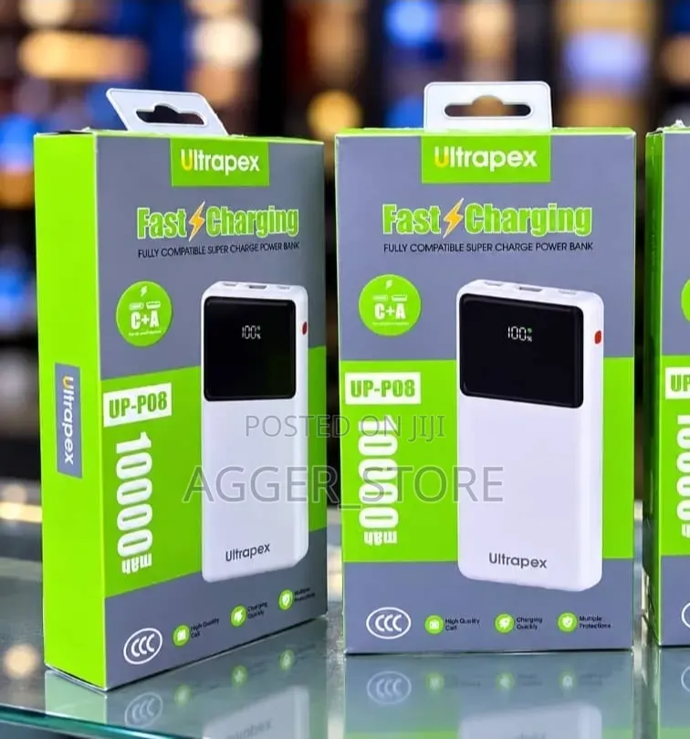 Ultrapex UP-P08 10,000mAh Fast-Charging Power