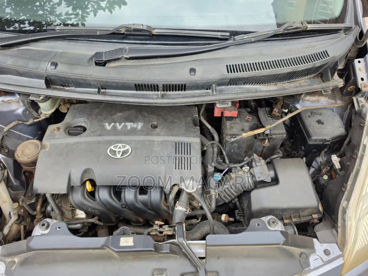 Toyota Ractis 2008 Gray
