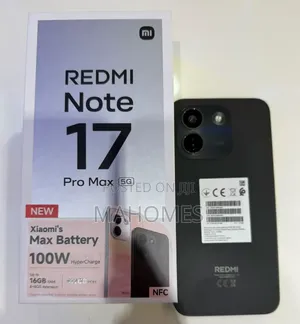 New Xiaomi Redmi Note 17 Pro Max 256 GB Red