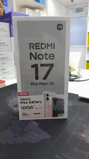 New Xiaomi Redmi Note 17 Pro Max 256 GB Red