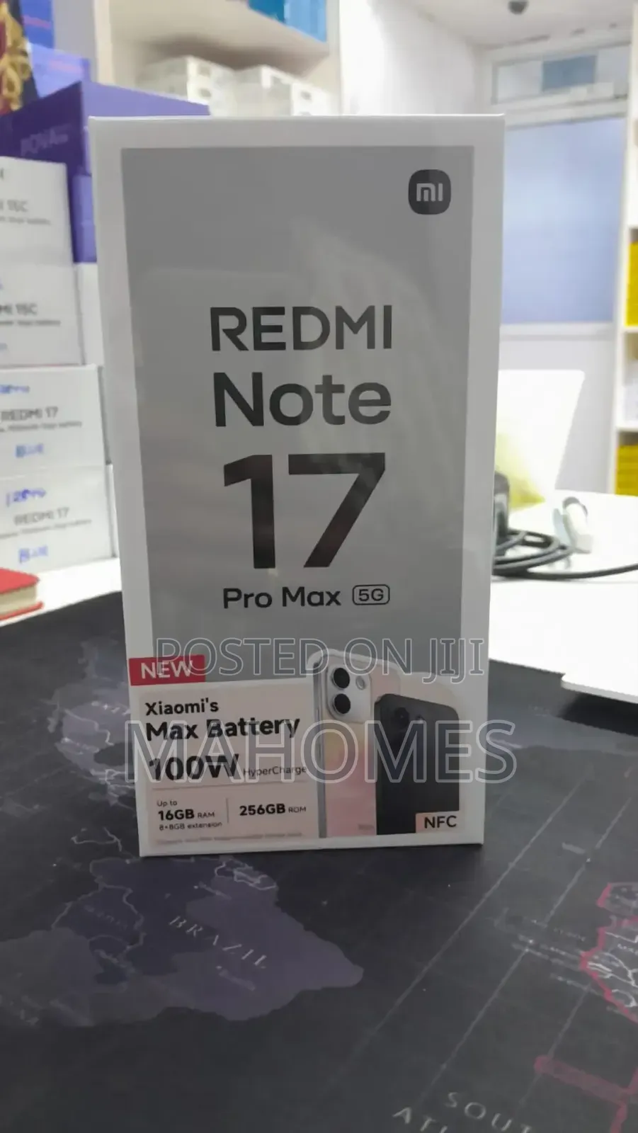 New Xiaomi Redmi Note 17 Pro Max 256 GB Red