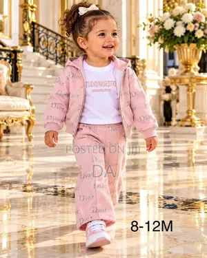 Baby Girl Three Piece Trucksuite