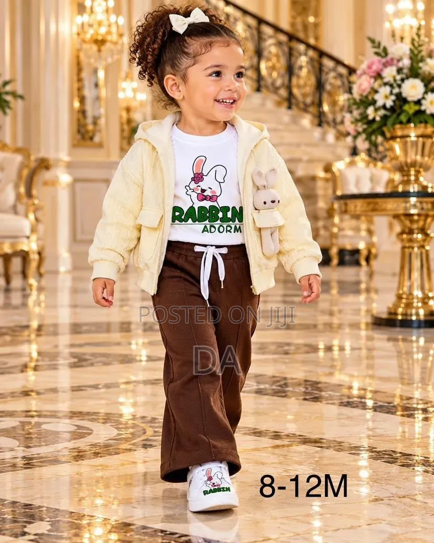 Baby Girl Three Piece Trucksuite