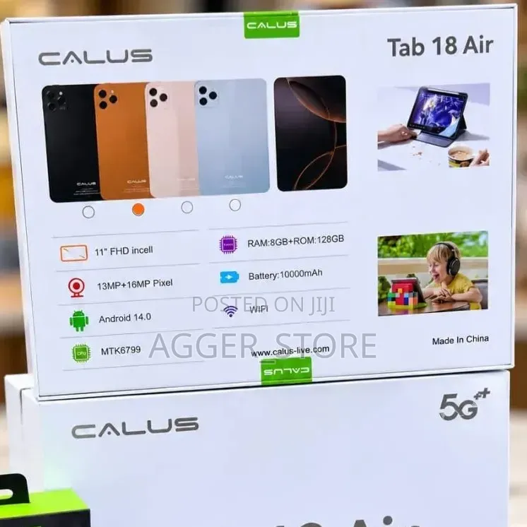New Tablet 128 GB Orange
