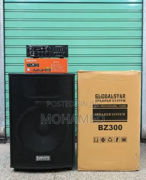 Globalstar Sound System Bz300 + Amplifier