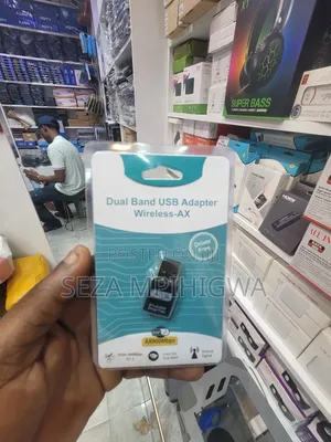 Dual Band USB Wi-Fi 6 + Bluetooth Adapter (AX900Mbps) - Driver Free