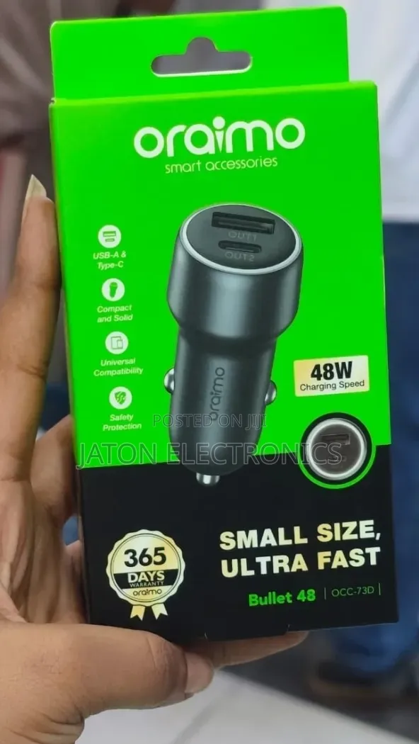 Oraimo Car Charger 48 Watts