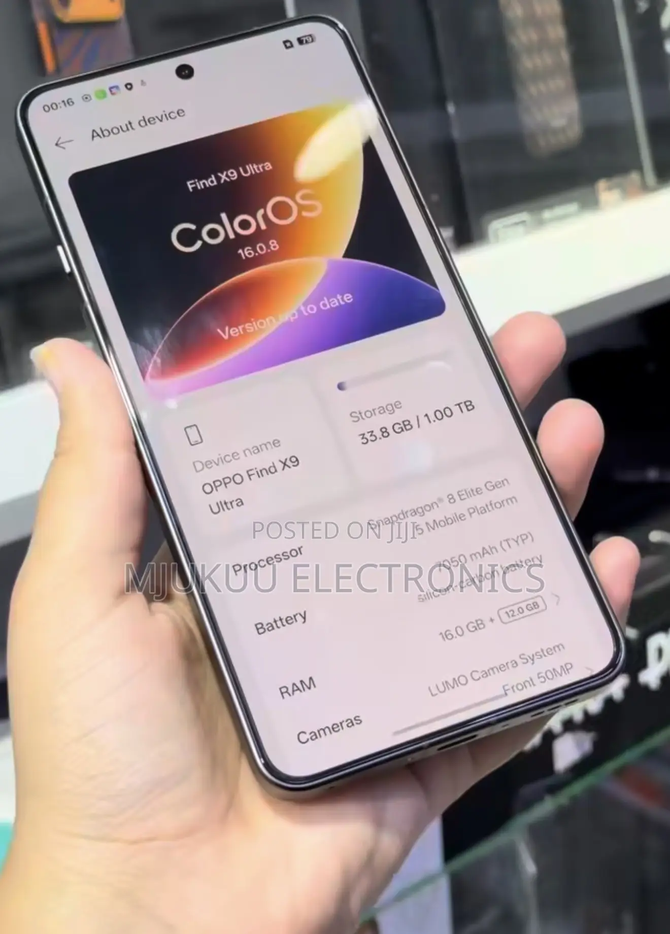New Oppo Find X9 Ultra 1 TB