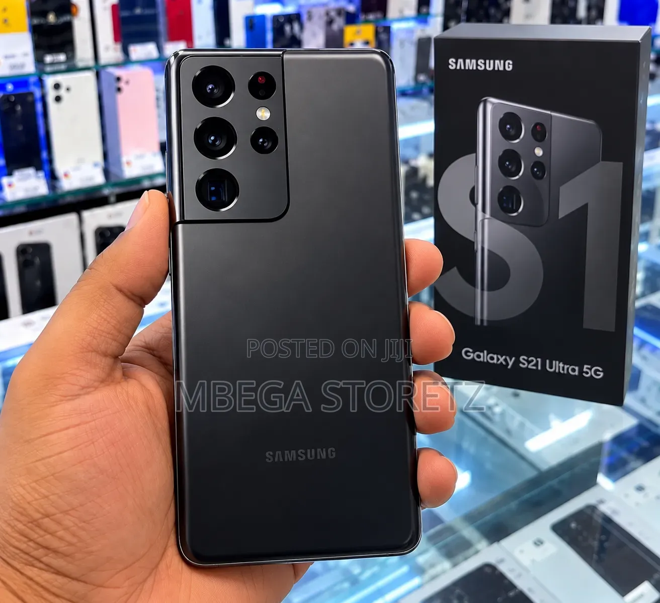 New Samsung Galaxy S21 Ultra 5G 128 GB Black