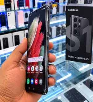 New Samsung Galaxy S21 Ultra 5G 128 GB Black