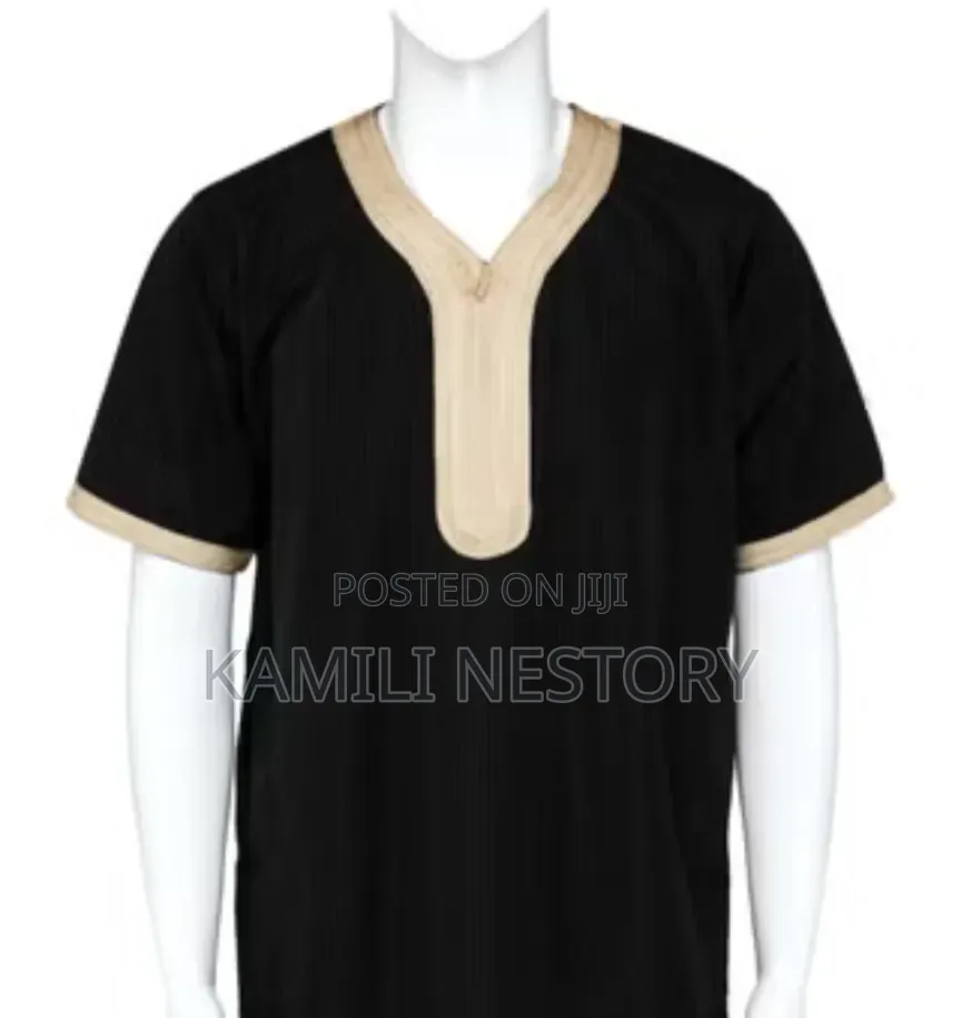 Kanzu Mikono Mifupi (Morroco Kanzu)