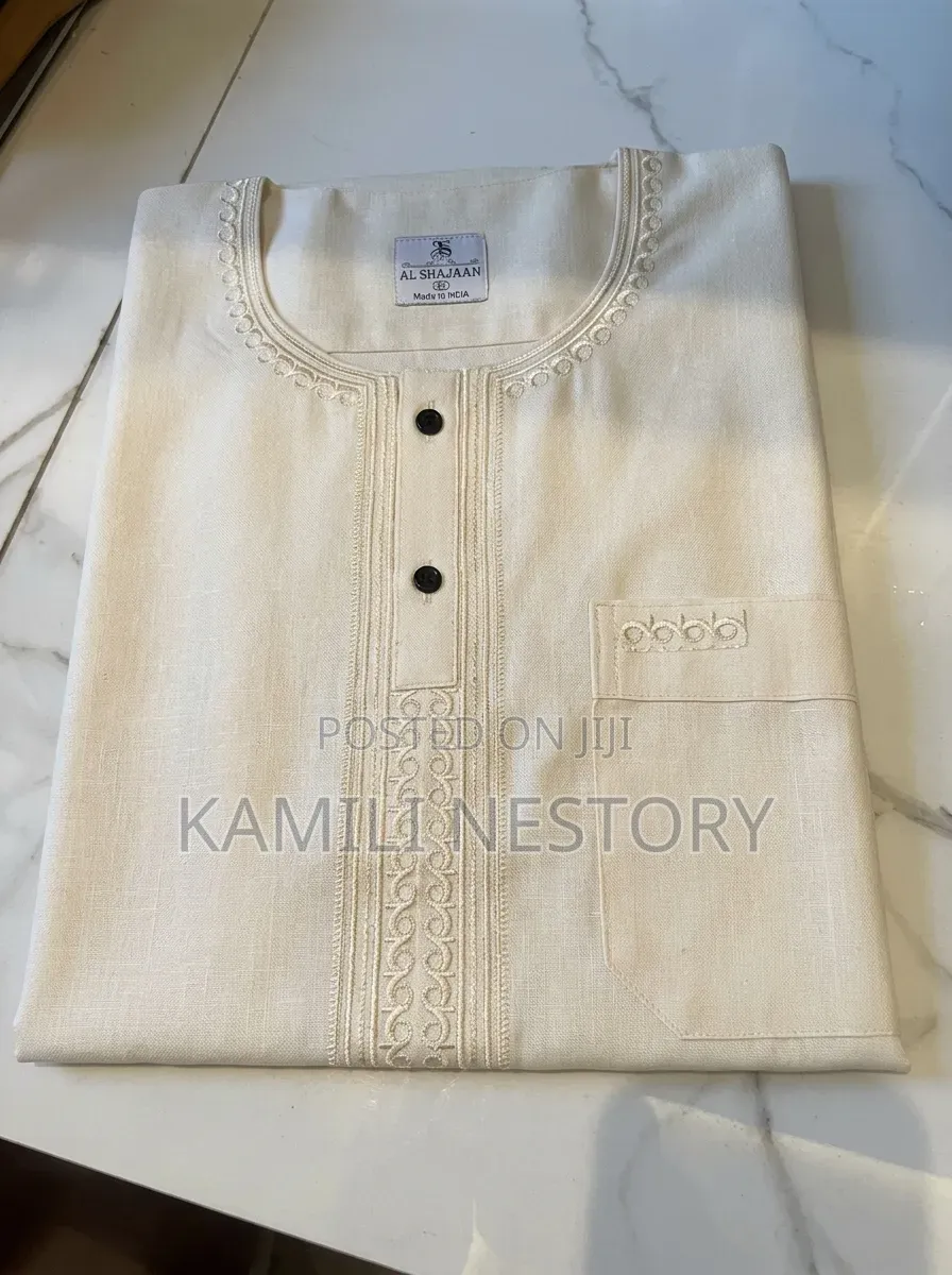 Kanzu Mikono Mifupi (Morroco Kanzu)