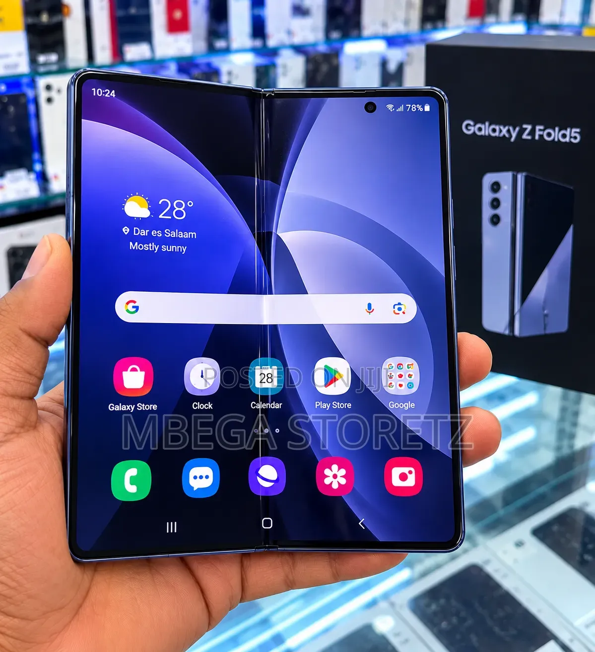 New Samsung Galaxy Z Fold 5 256 GB Gray