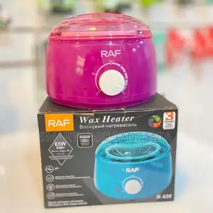 RAF Wax Heater, 65W Electric Heater, Aluminum Alloy Body, Pink Color