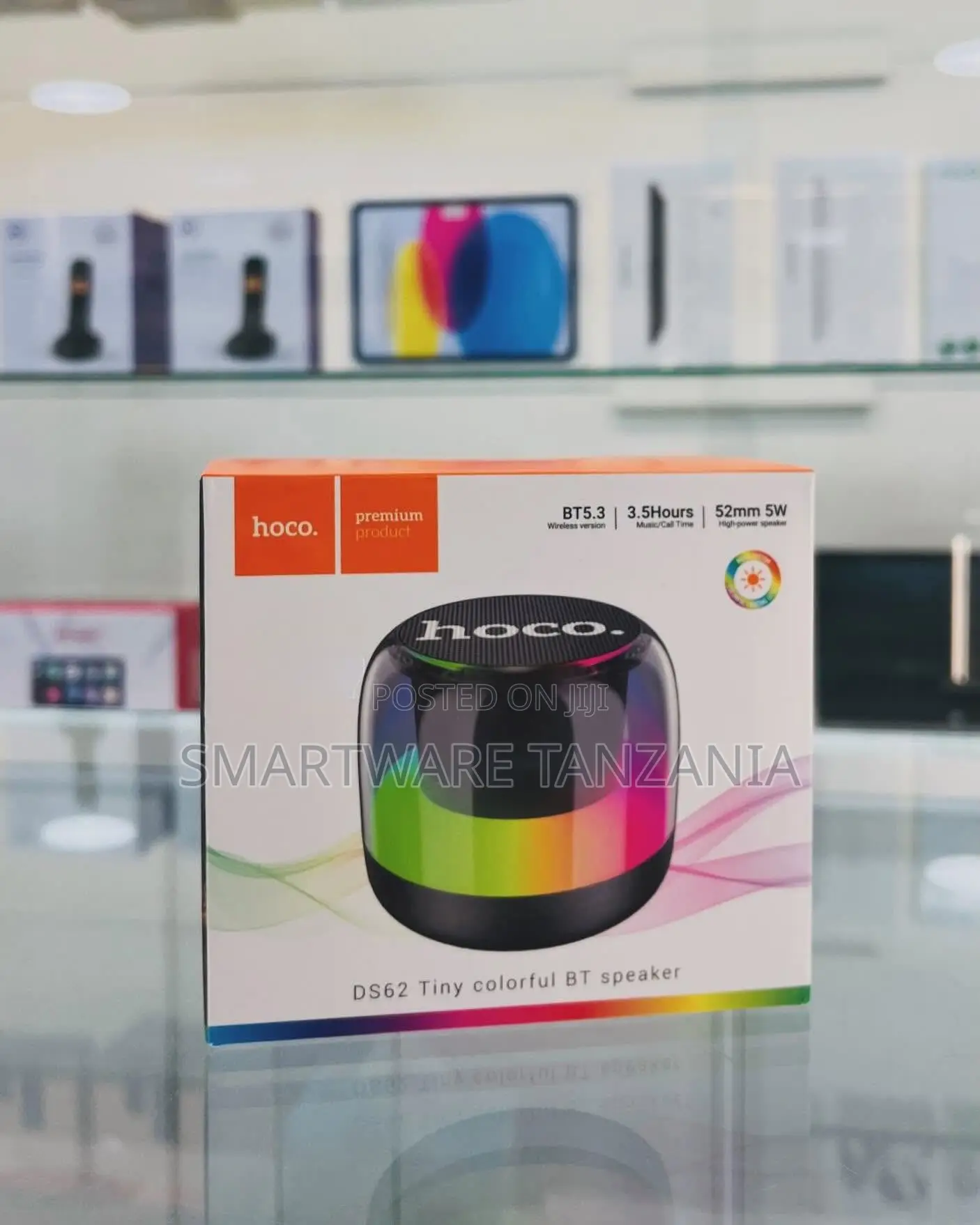 Hoco DS62 Wireless Bluetooth Speaker, BT5.3, 3.5 Hours Playtime, 5W