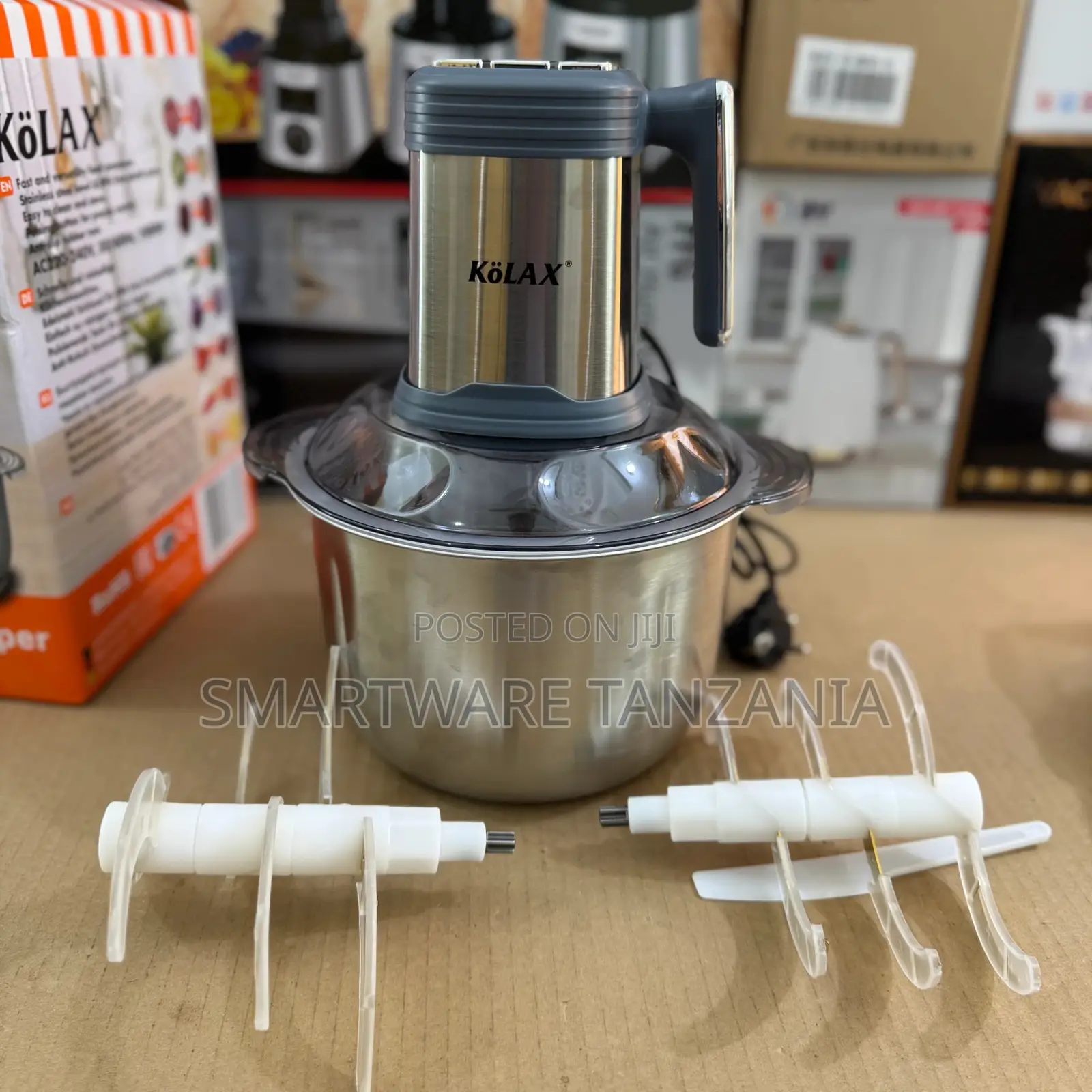 Kölax Chopper 5L With Copper Motor, 3 Blades, 3-Level Adjustment