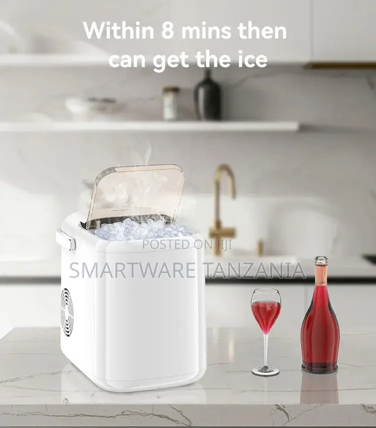 Yesido Ice Maker 1.3L Capacity, 8-Minute Ice Production, 100W Power