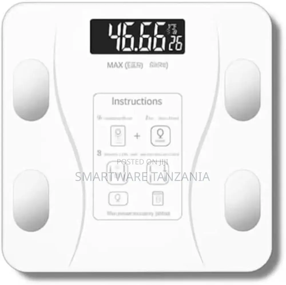 Smart Health Digital Body Weight Scale With Bluetooth, Max 180kg