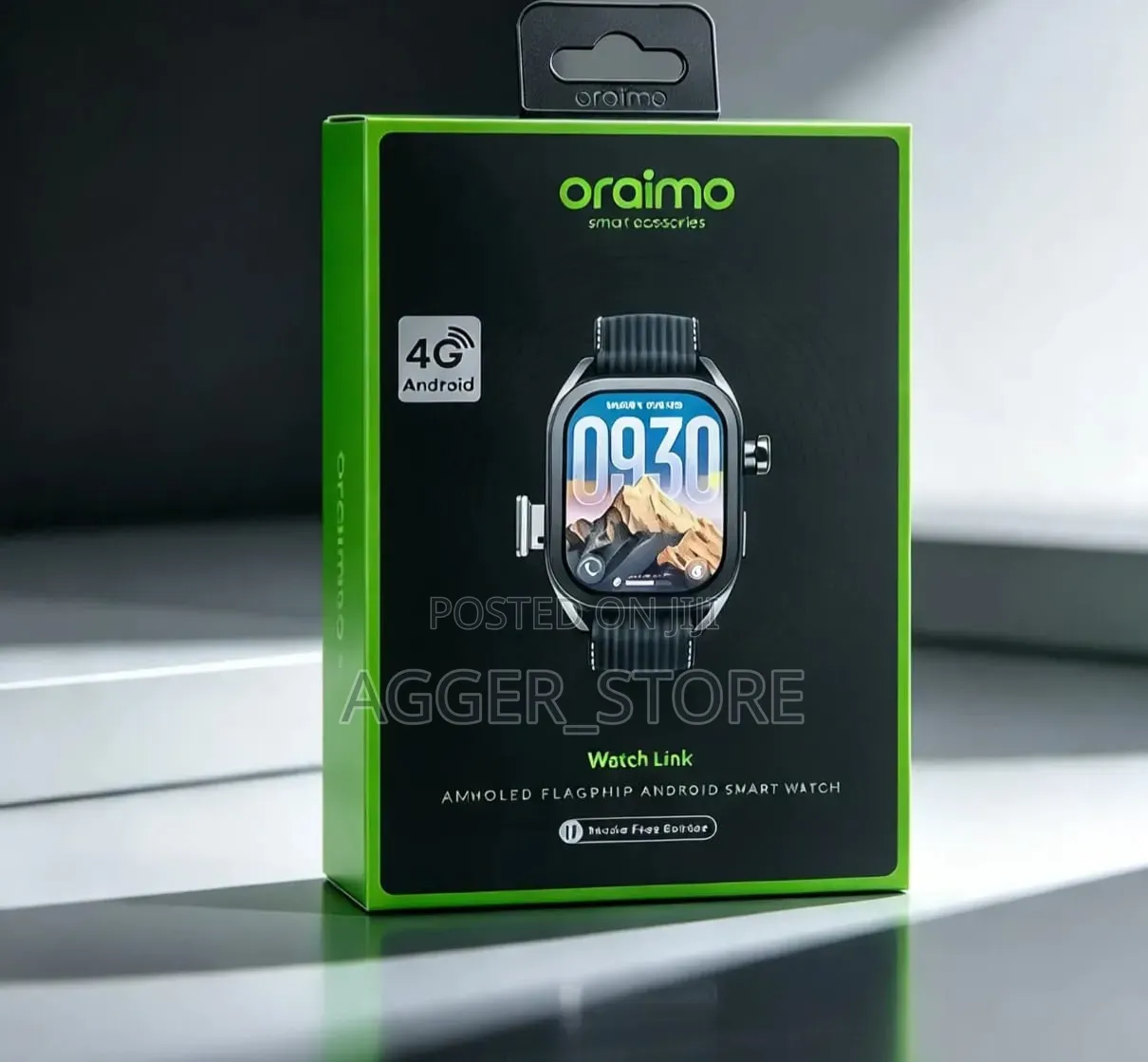 Oraimo Watch Link (Model: OAW-860) 4G Android Smartwatch