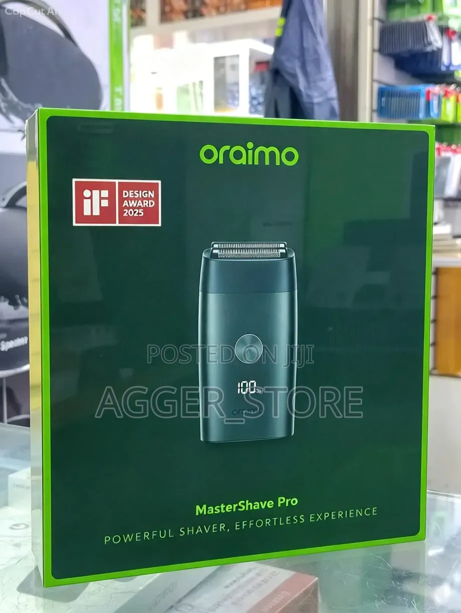 Oraimo MasterShave Pro (OFS-580P)2-in-1 Electric Shaver & Hair Clipper