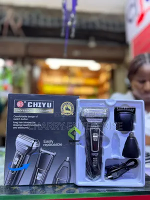 Rechargeable Chiyu 3in1 Hair Trimmer Clipper Mashine Ya Kunyolea