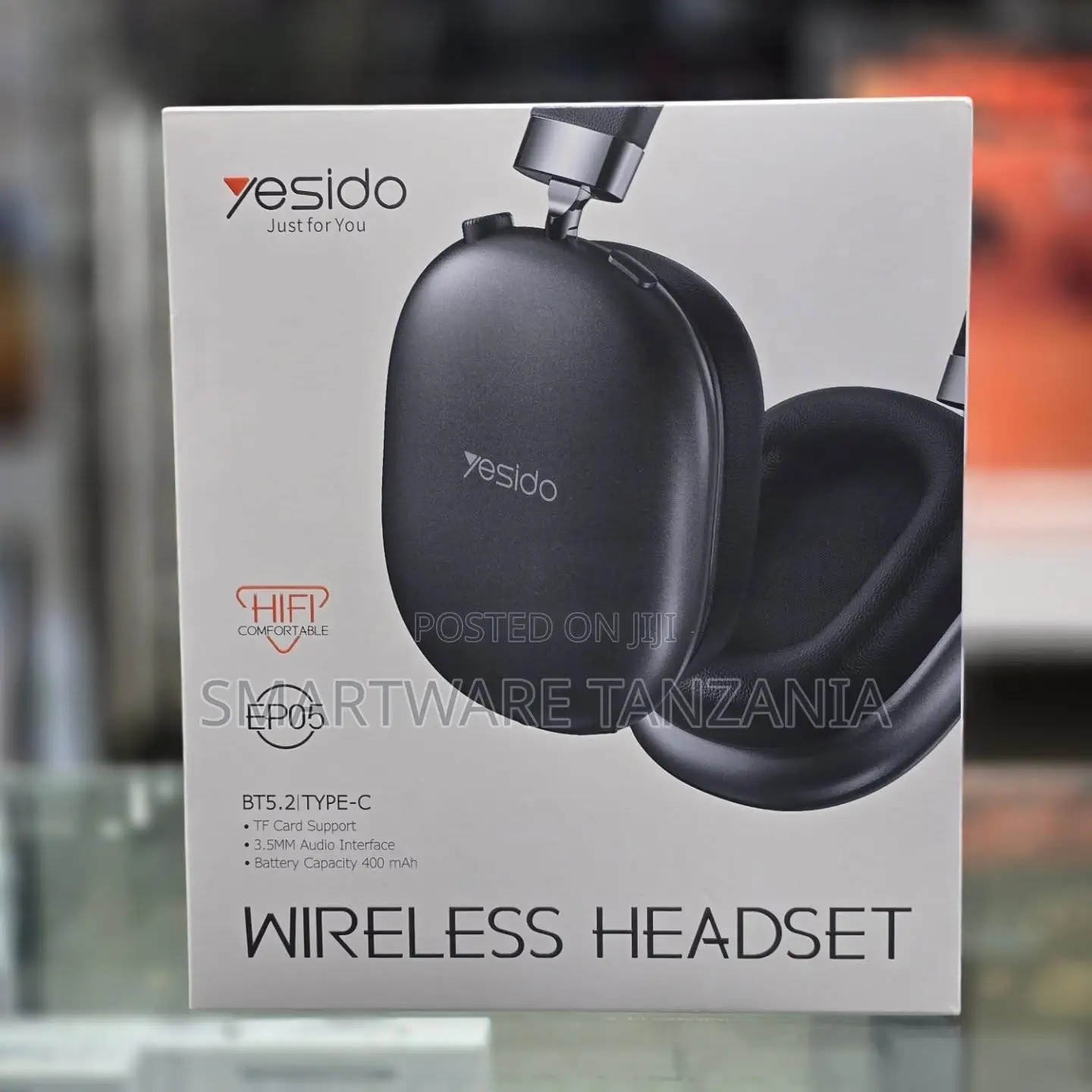 Yesido Wireless Headset EP05 With BT5.2, 400mAh Battery, Type-C Port