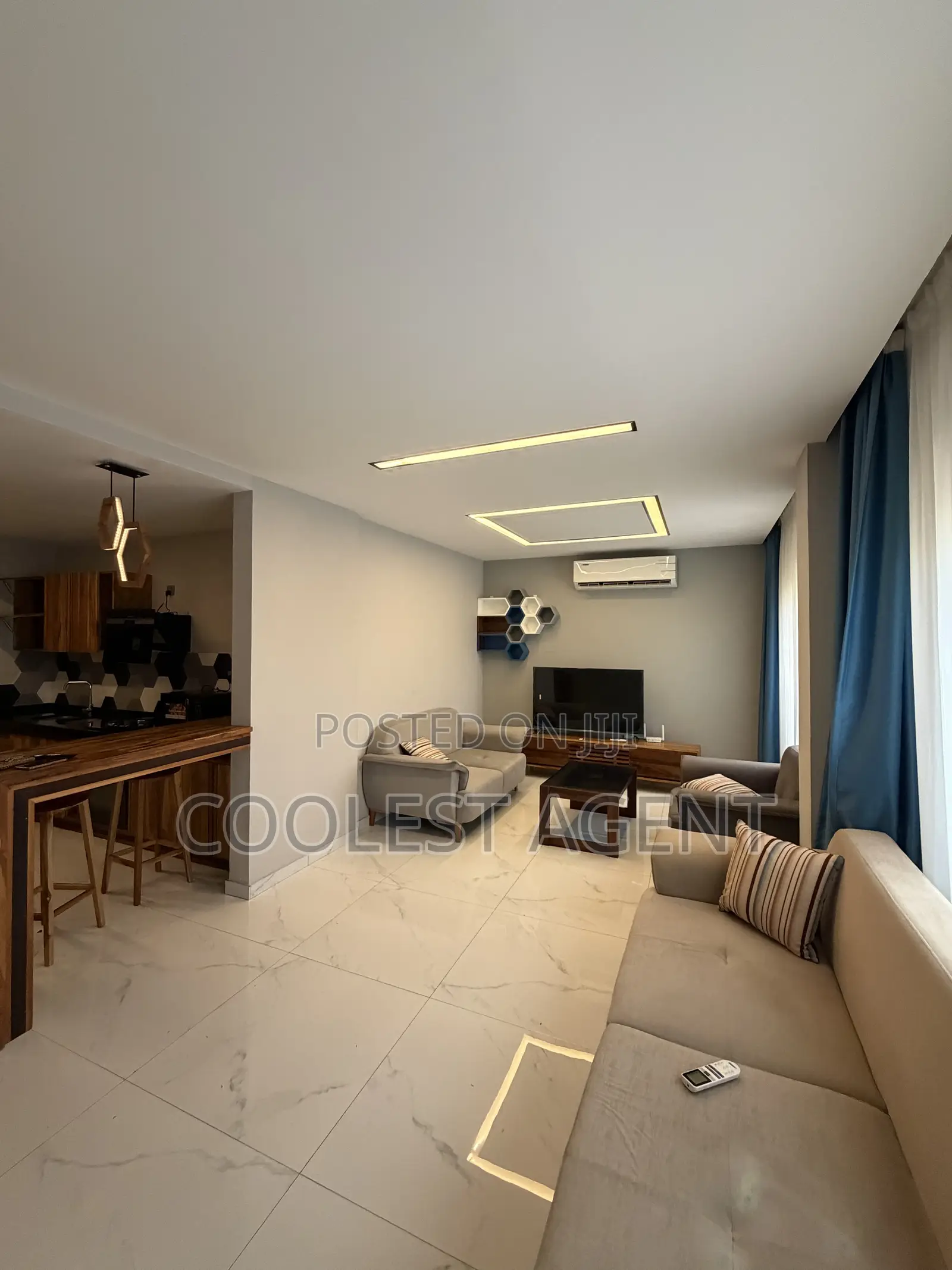 Furnished 1bdrm Apartment in Coolest Estate, Masaki for rent
