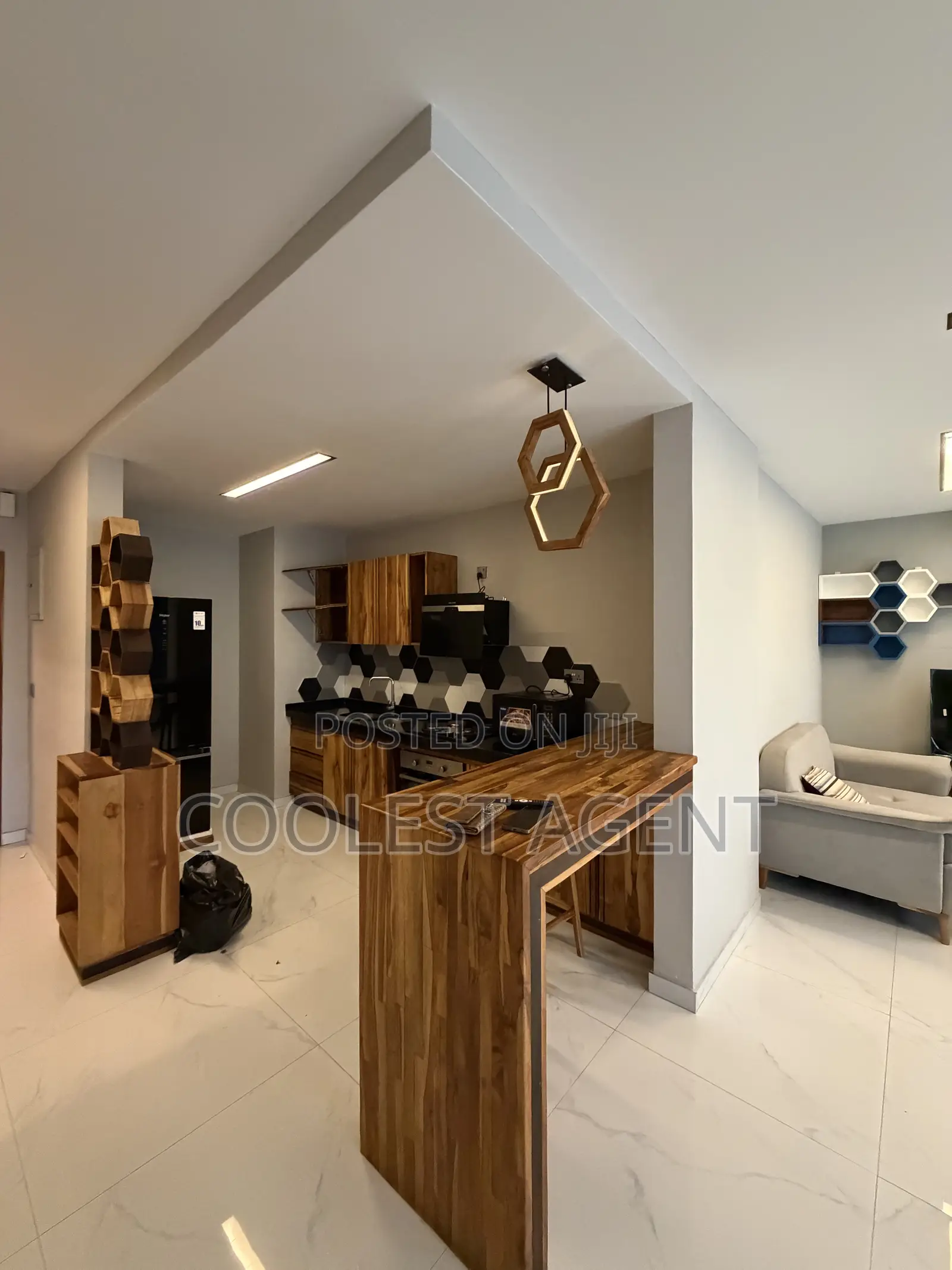 Furnished 1bdrm Apartment in Coolest Estate, Masaki for rent