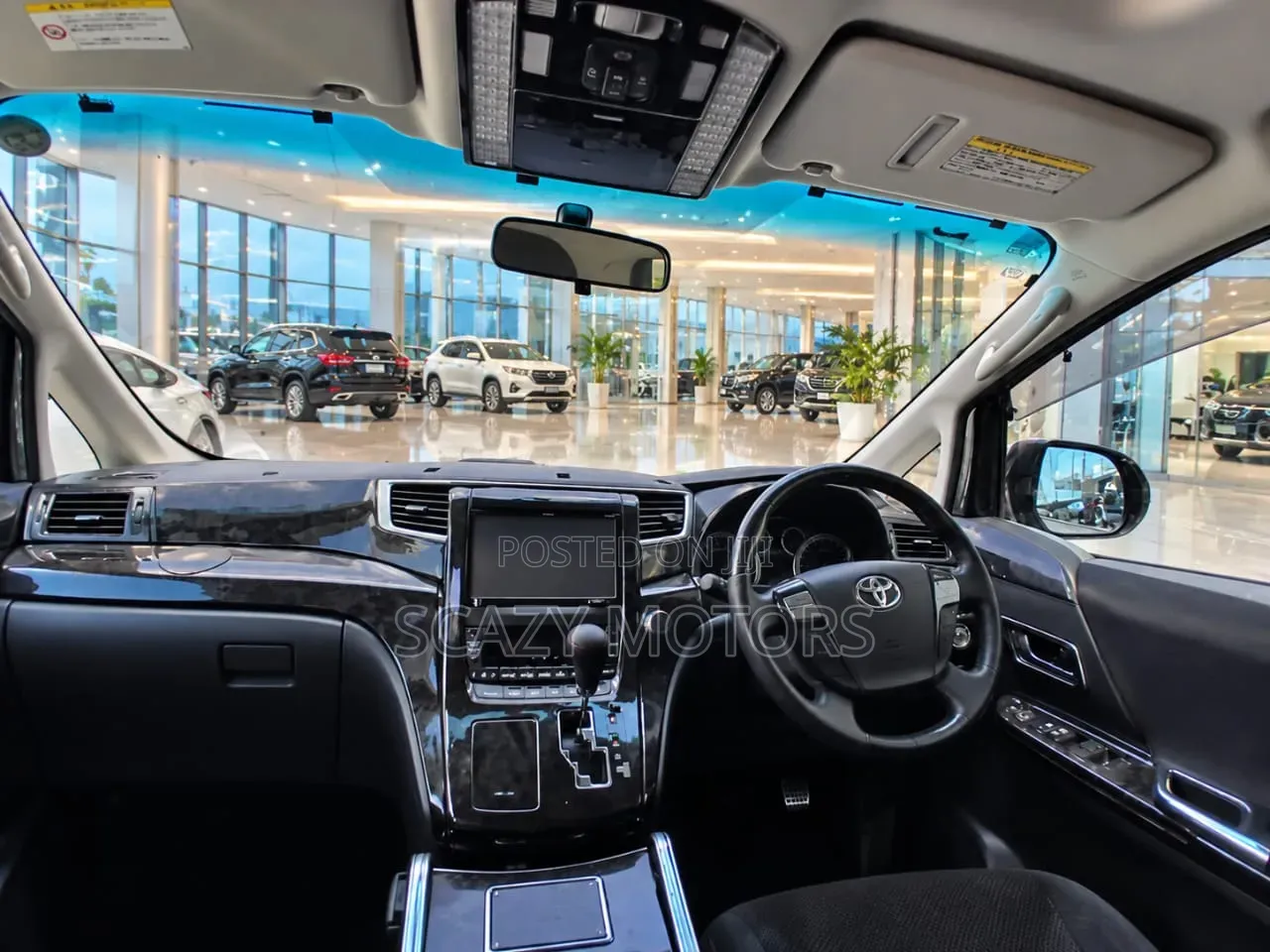 Toyota Alphard 2011 Black
