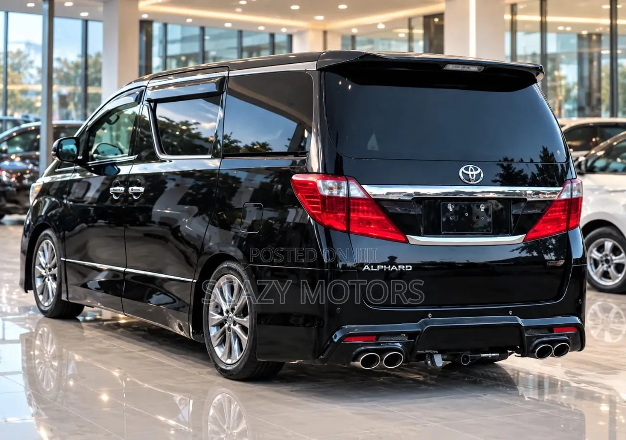 Toyota Alphard 2011 Black
