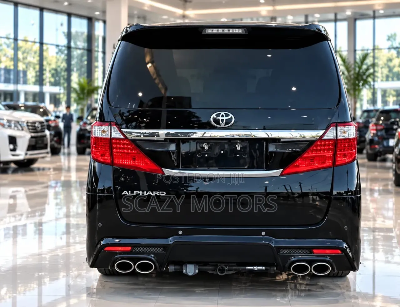 Toyota Alphard 2011 Black