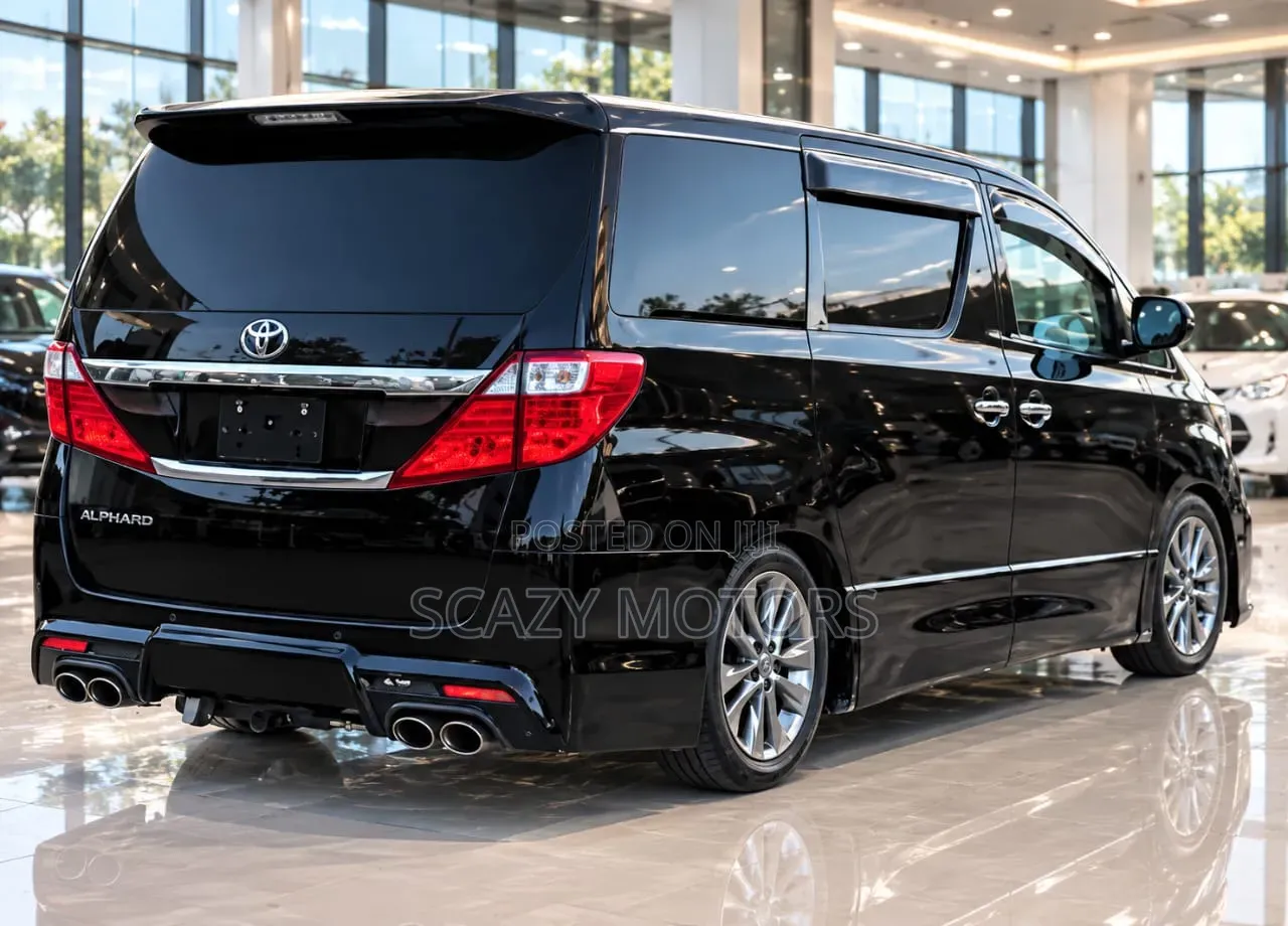 Toyota Alphard 2011 Black