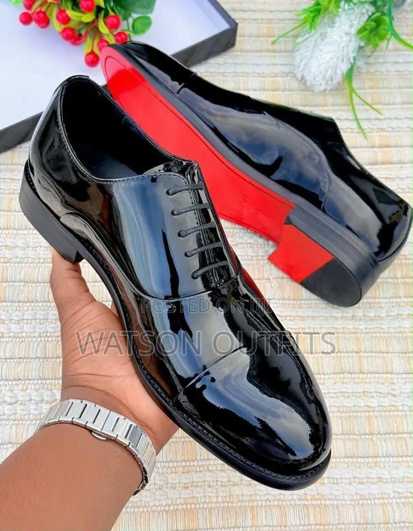 Salvatore Feragamo and DIOR Materials Design Men's Leather Shoes
