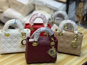 The Quality Material Handbags  With Luxury Look  