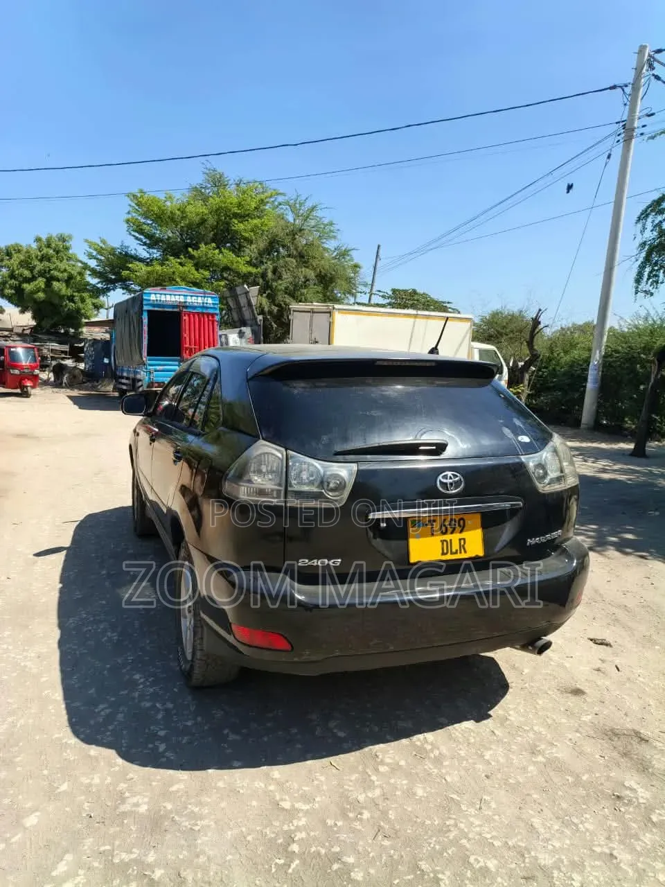Toyota Harrier 2007 Black