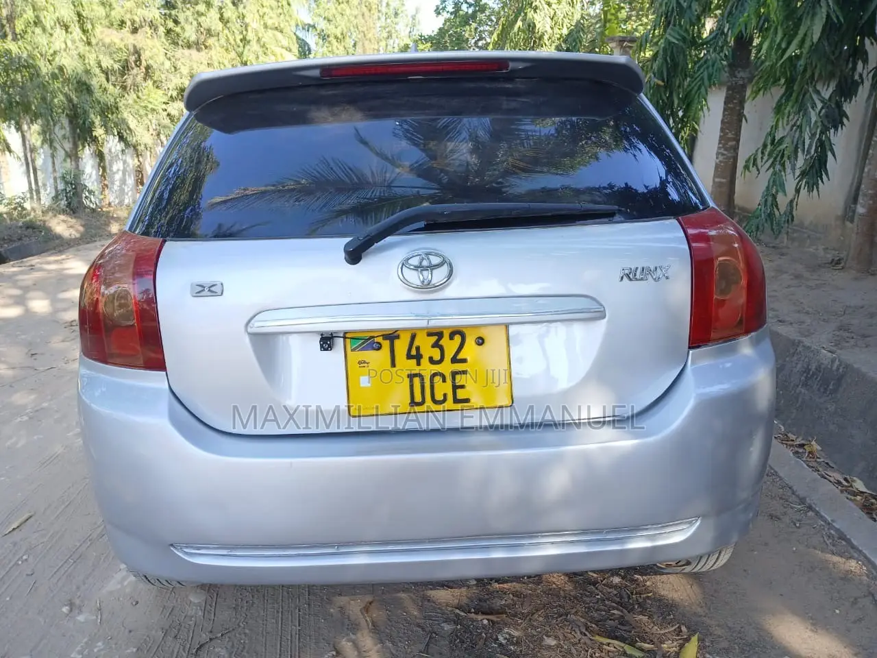 Toyota Corolla RunX 2007 Silver