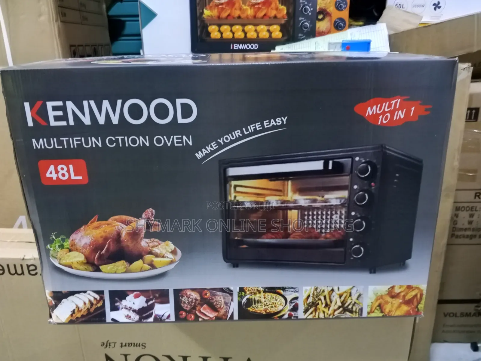 Kenwood 48L Multifunction Electric Oven 4 Knobs