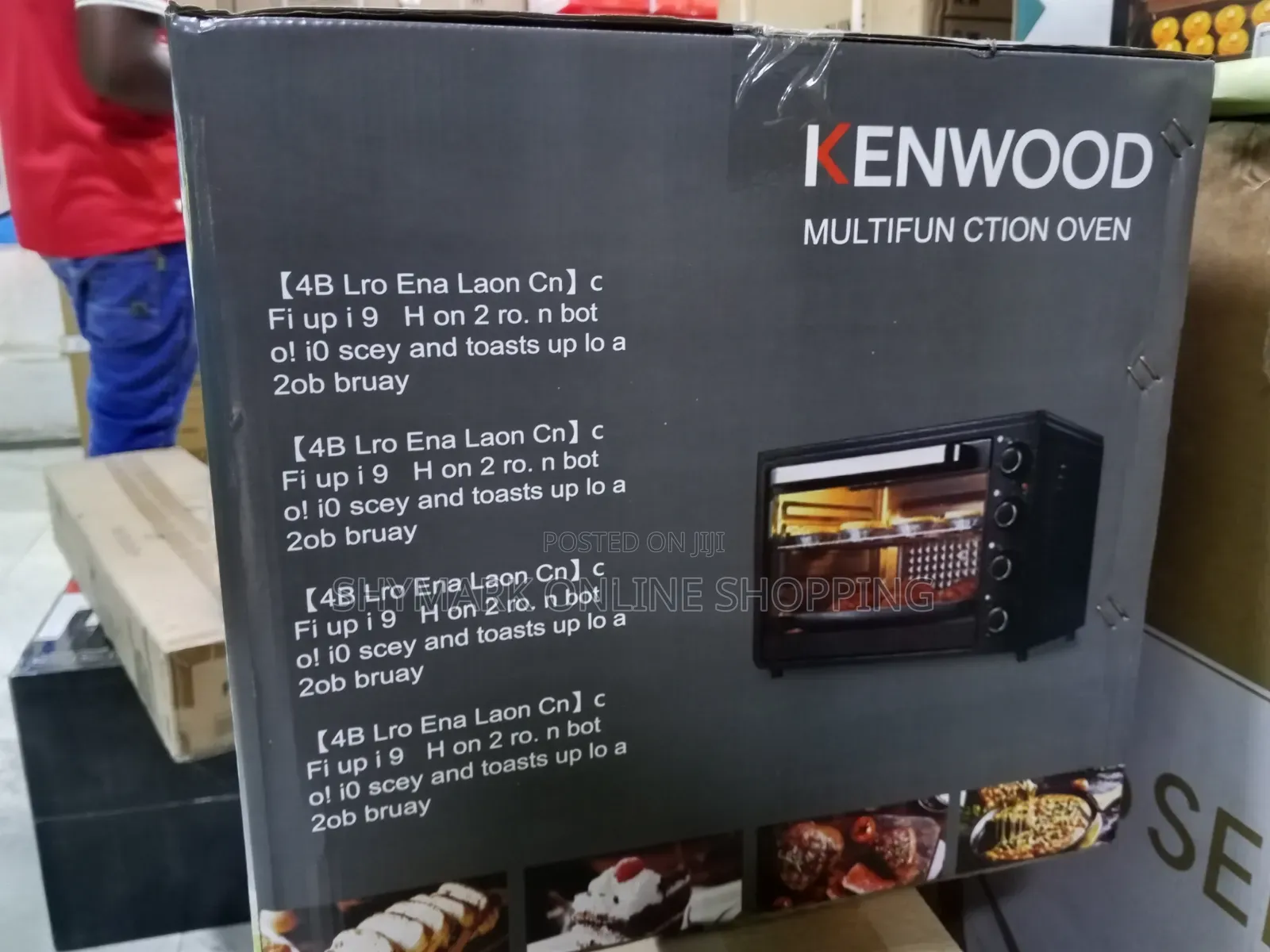 Kenwood 48L Multifunction Electric Oven 4 Knobs