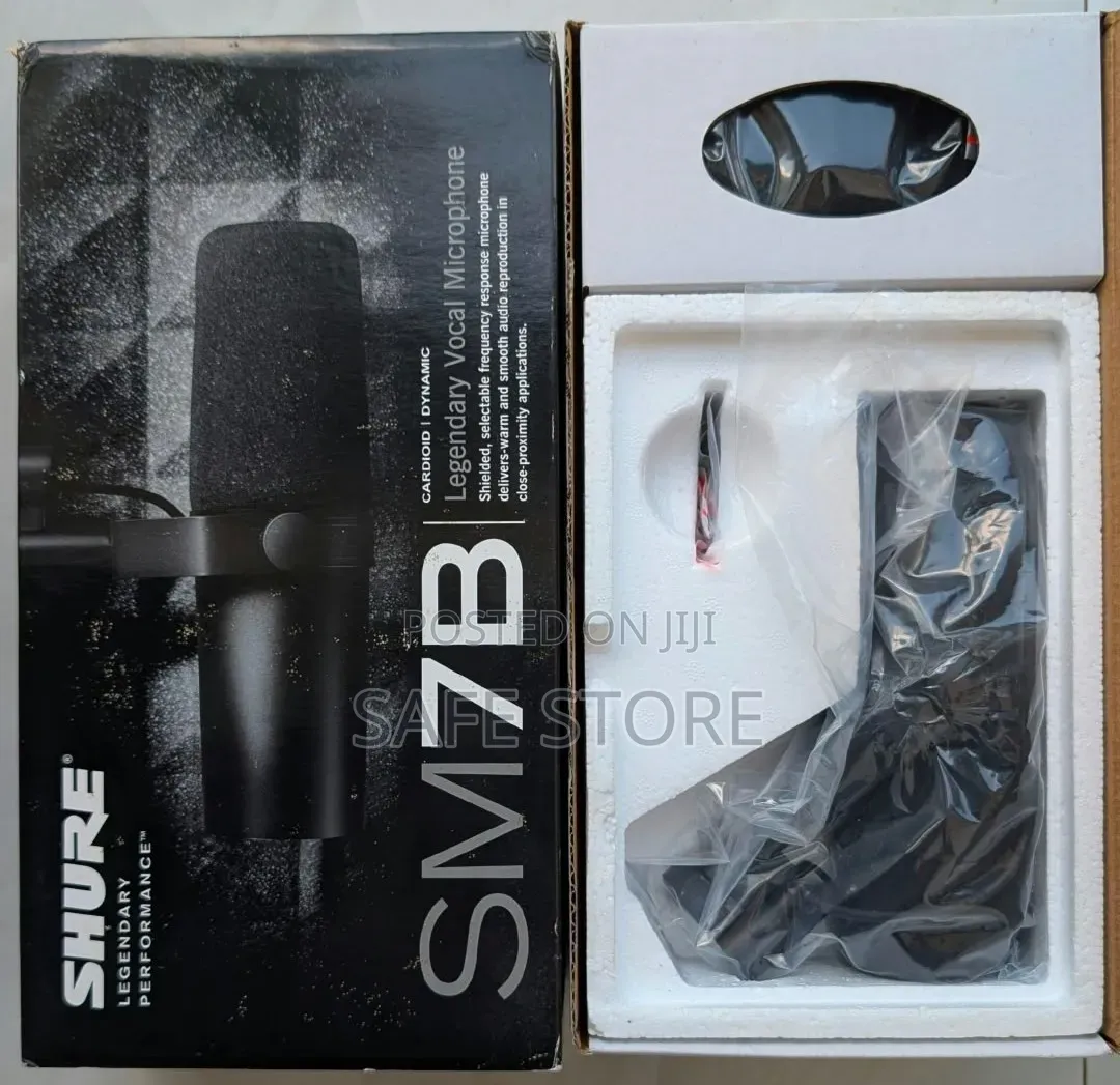 Shure SM7B Cardioid Dynamic Vocal Microphone