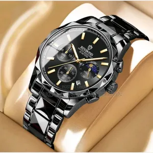 Luxury Water Resistant Stainless Steel Chronograph Watch