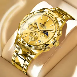 Luxury Water Resistant Stainless Steel Chronograph Watch
