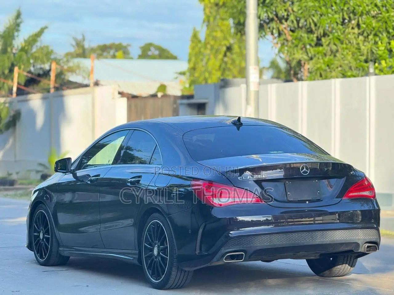 Mercedes-Benz C-Class 2015 Black
