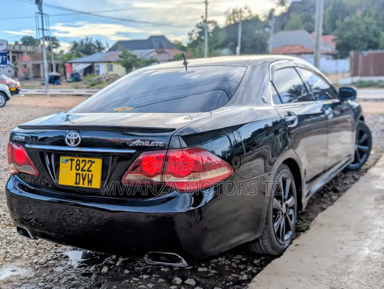 Toyota Crown 2009 Matt Black