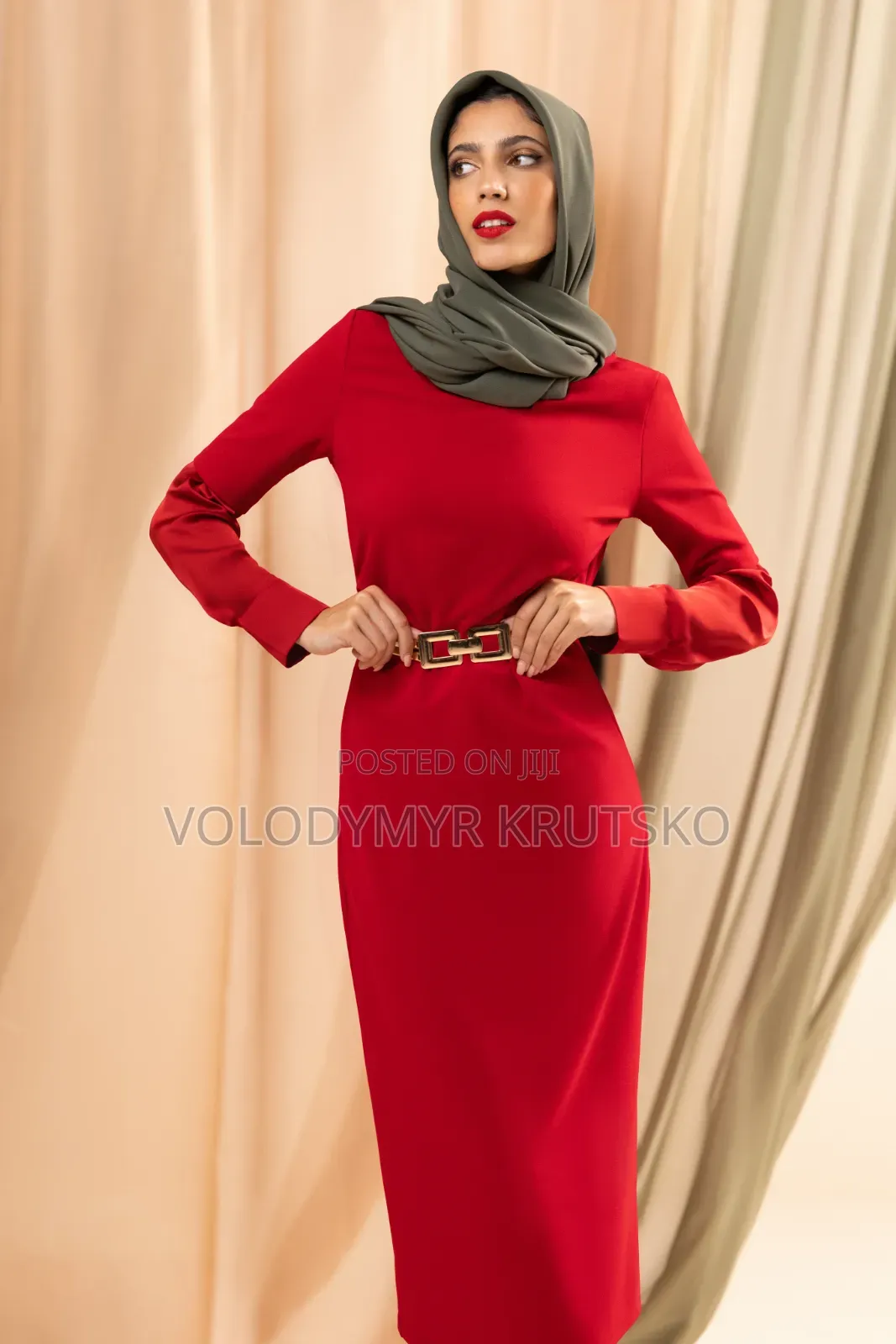 Red Evening Dress