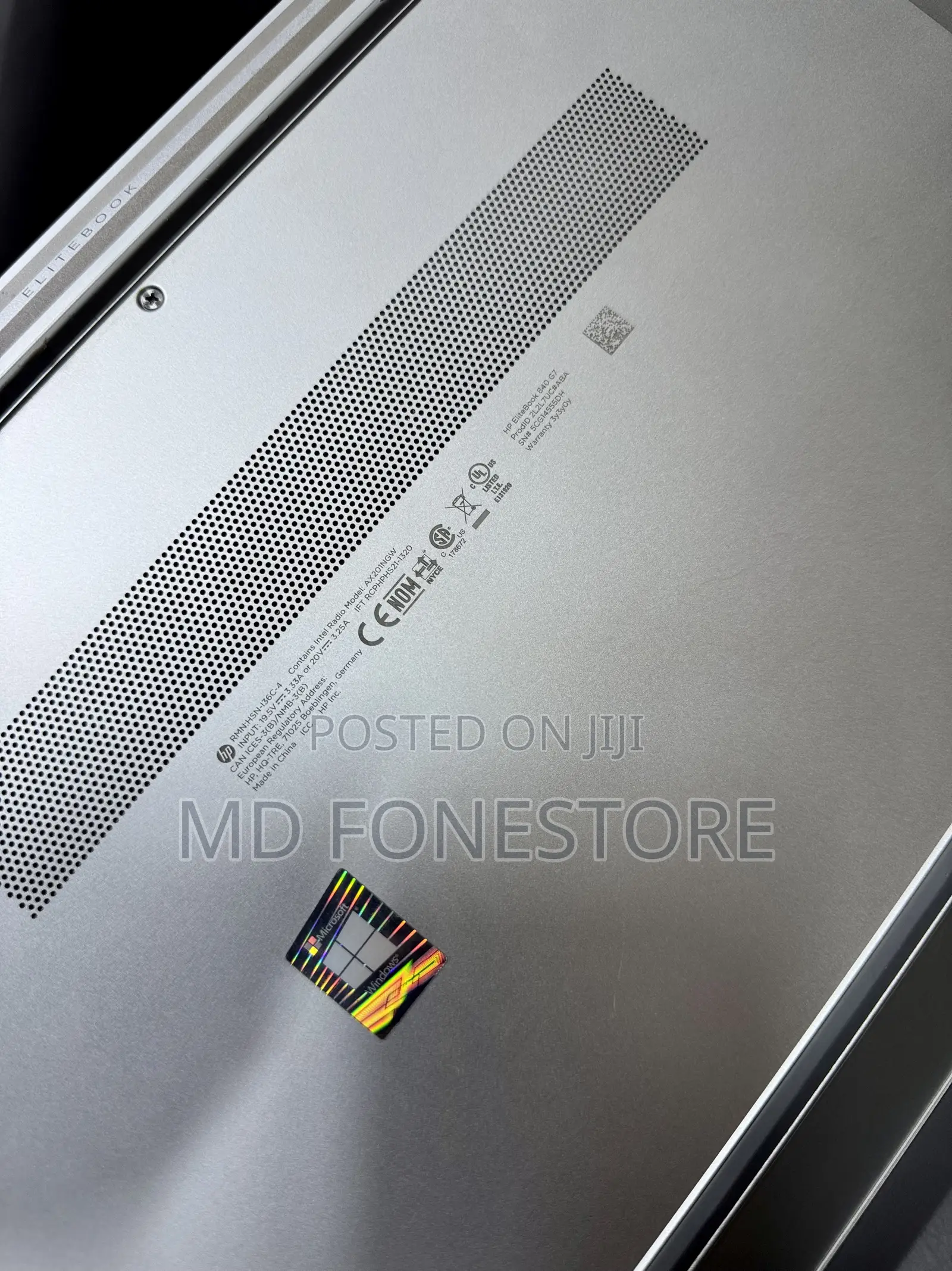 Laptop HP EliteBook 840 G7 8GB Intel Core i5 SSD 256GB