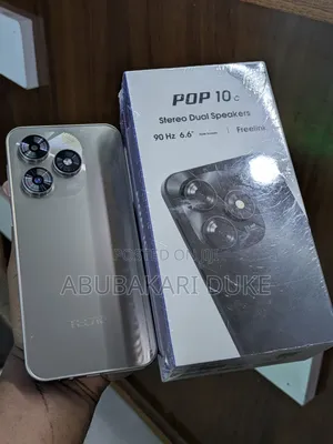 New Tecno Pop 10C 128 GB Black