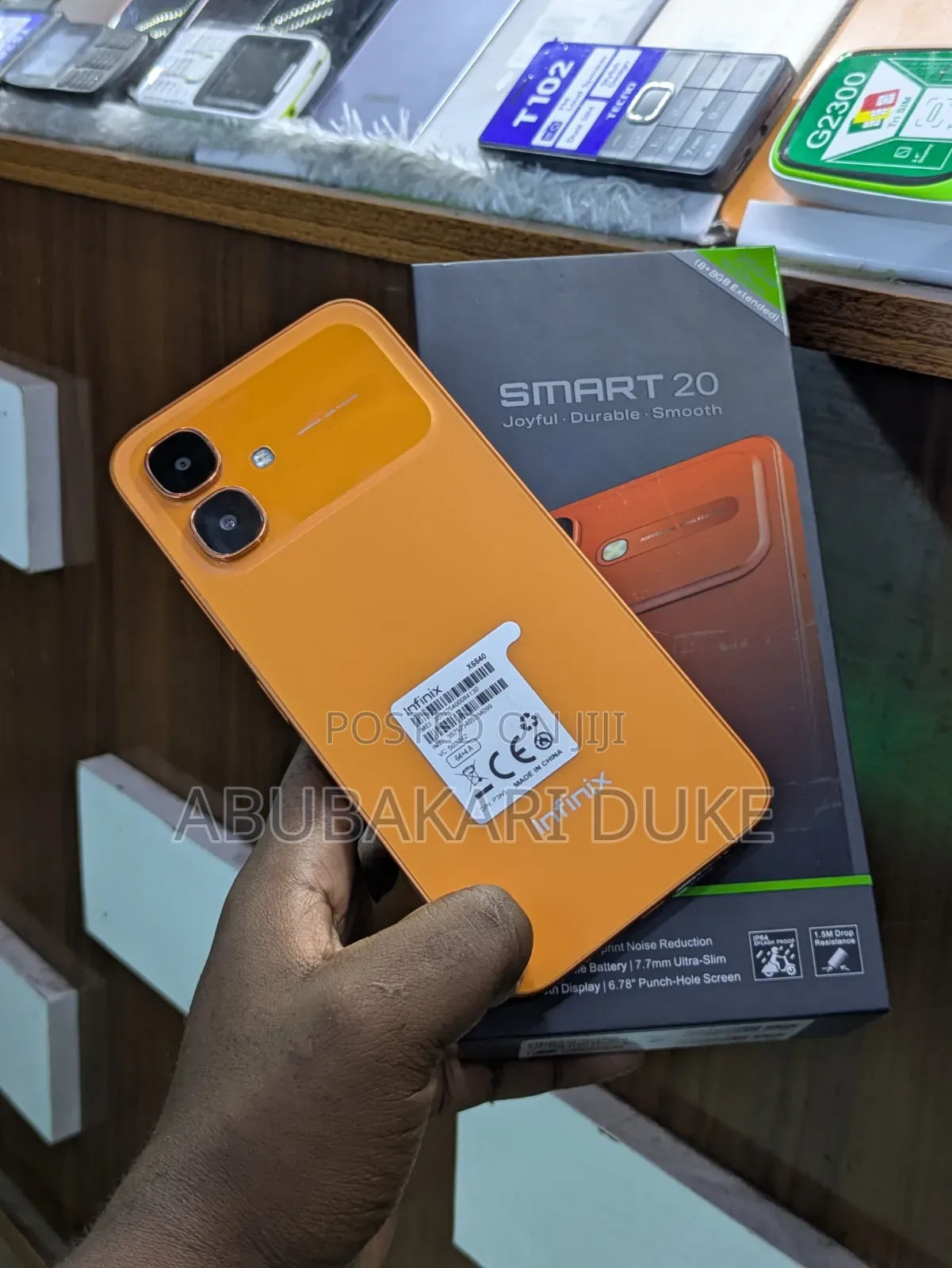New Infinix Smart 20 128 GB Orange