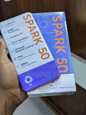 New Tecno Spark 50 128 GB Orange